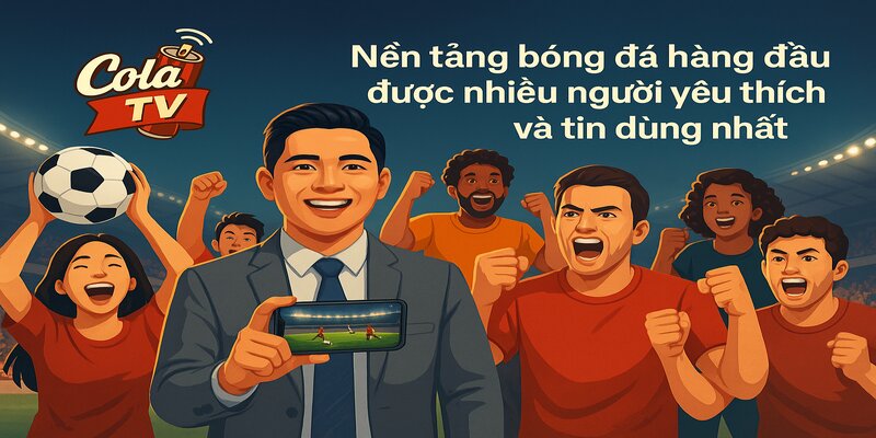 Cola TV trở thành nền tảng trực tiếp bóng đá hàng đầu